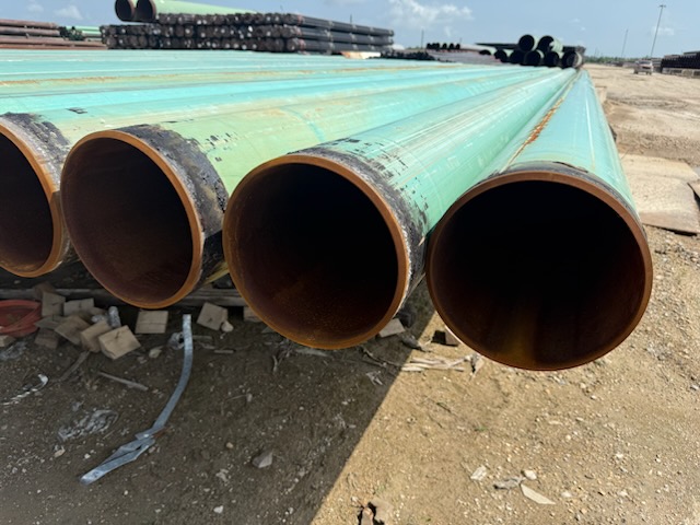 10 3/4" x .365 Wall Used Carbon Steel Pipe - Image 2