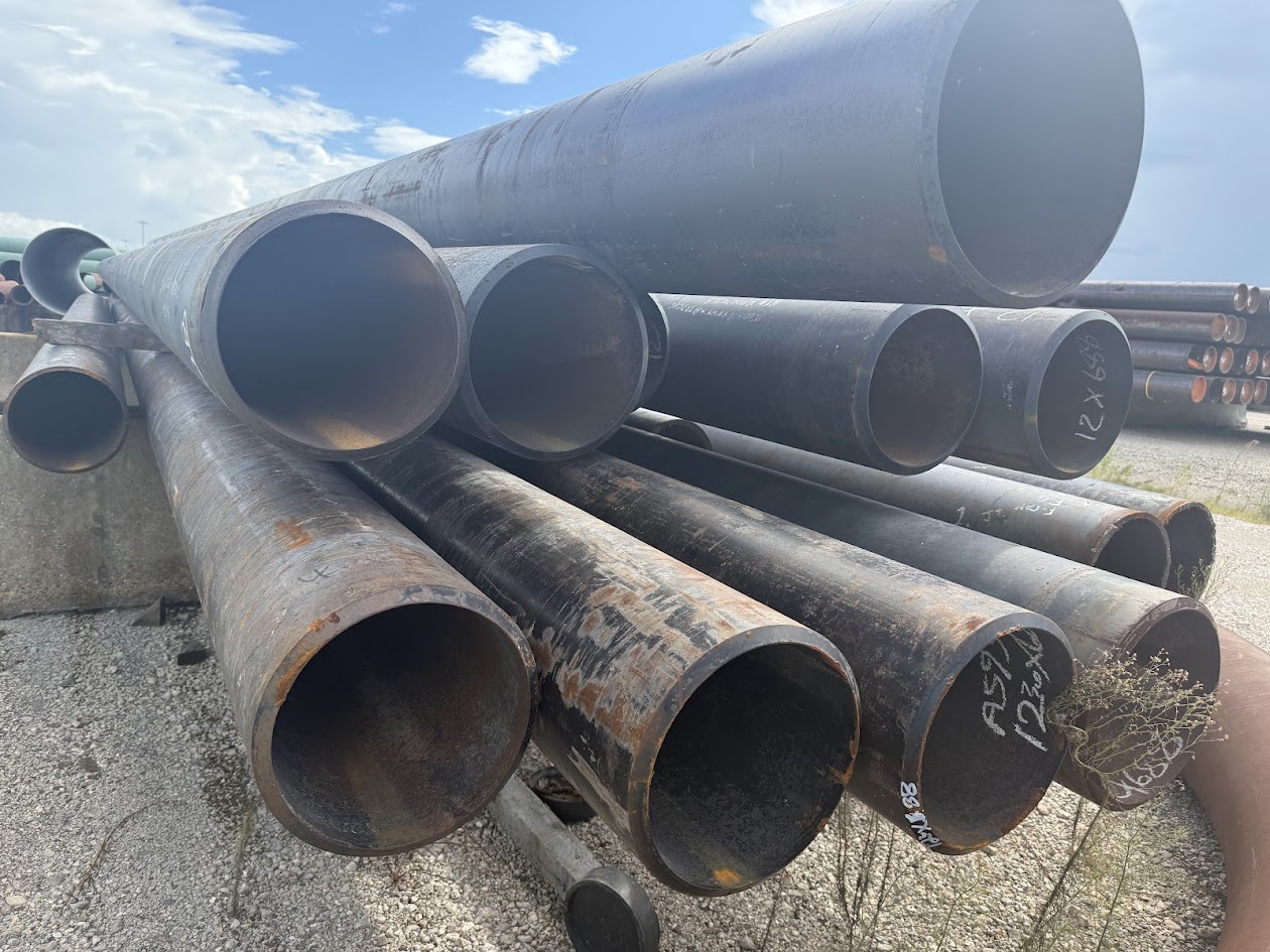 12 3/4" x .688 Wall Surplus Carbon Steel Pipe - Image 2