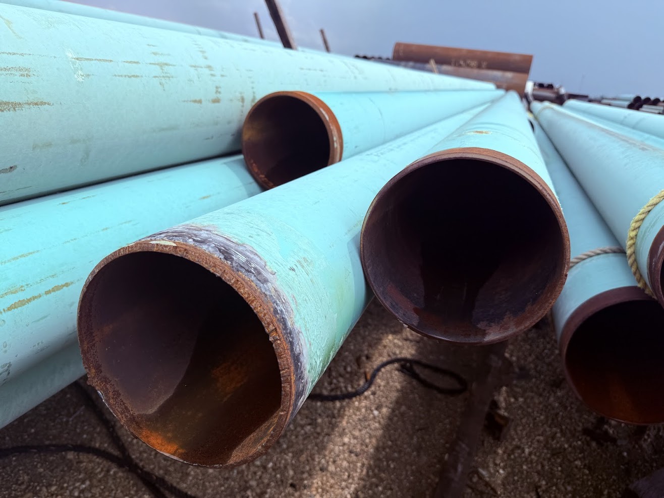 8 5/8" x .322 Wall Surplus Carbon Steel Pipe - Image 1