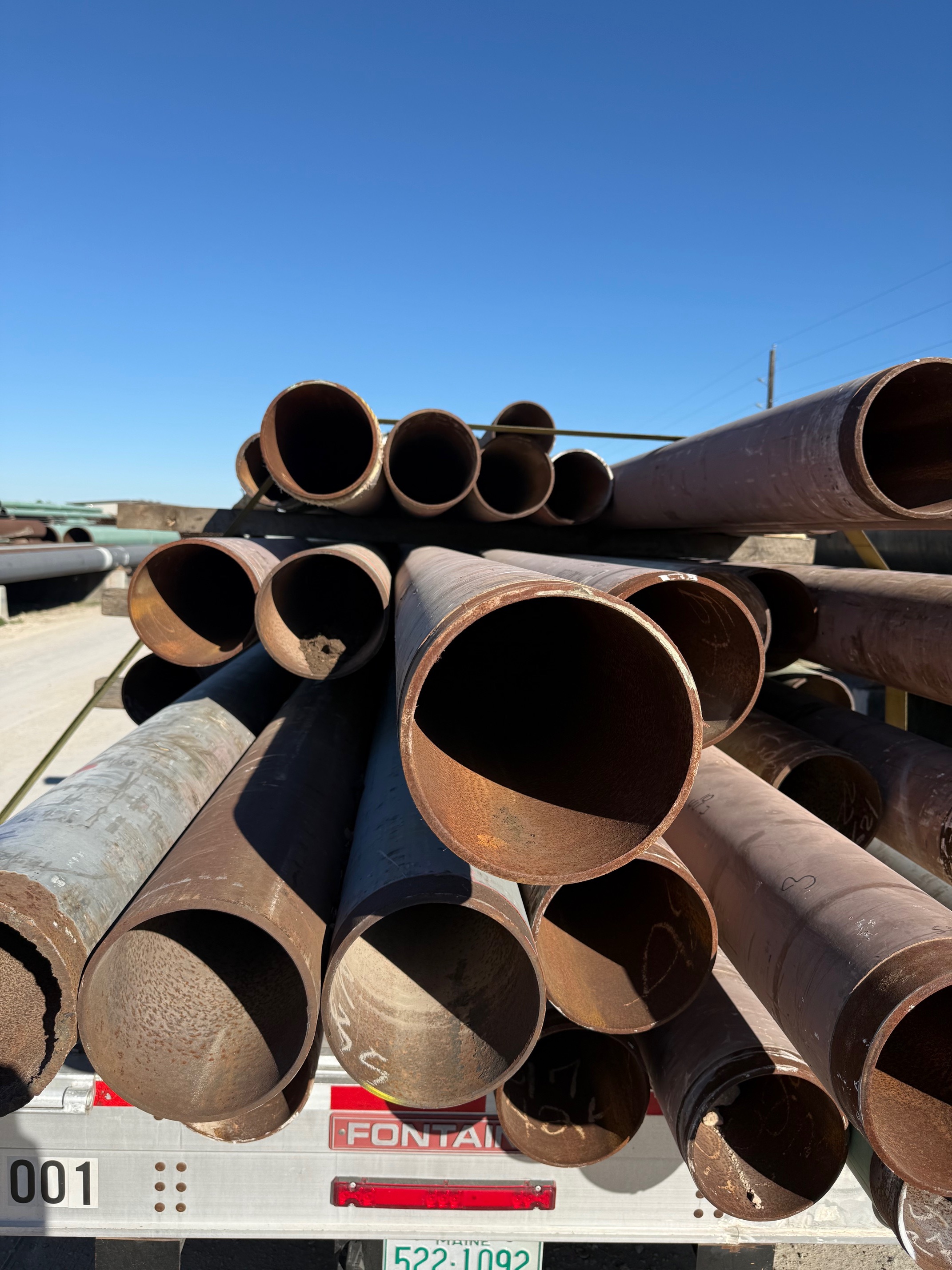 8 5/8" x .322 Wall Surplus Carbon Steel Pipe - Image 4